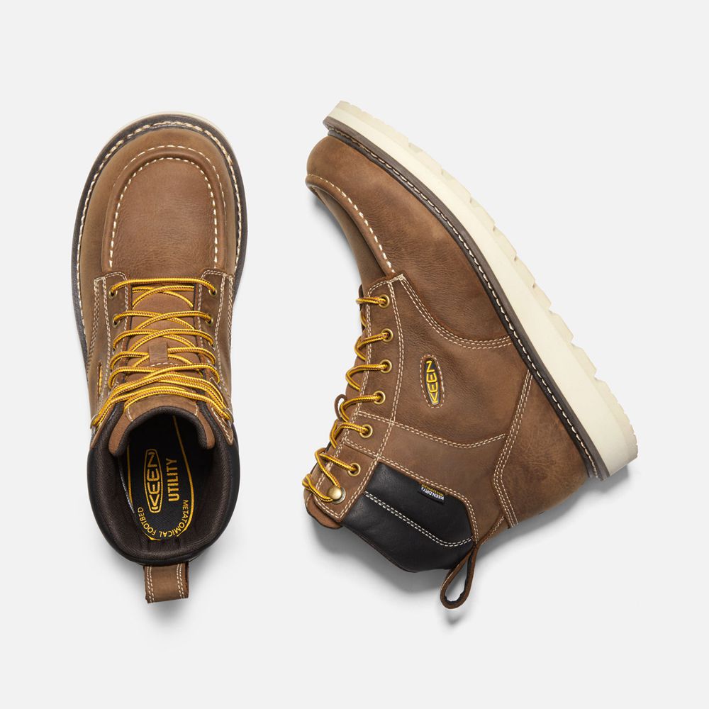 Keen Sneaker Kängor Herr Bruna - Cincinnati 6\" Waterproof (Soft Toe) - 107456ZCM